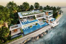 Phối cảnh VIP Villa sát biển tại Vega City Nha Trang.