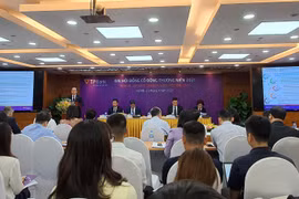Toàn cảnh ĐHĐCĐ năm 2021 của TPBank (Ảnh: P.D)
