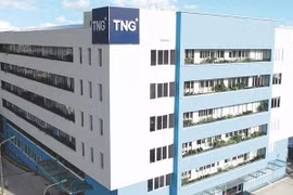 Doanh thu các tháng giai đoạn từ T1/2020 - T9/2021 của CTCP Đầu tư và Thương mại TNG 