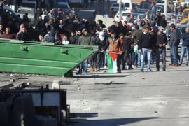 Người Palestin rầm rộ xuống đường biểu tình phản đối Mỹ mở đại sứ quán tại Jerusalem