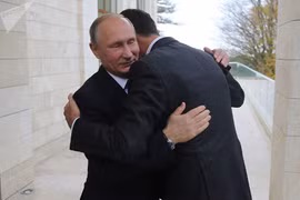 Tổng thống Putin gặp ông Assad tại Kremlin hôm 20/11/2017