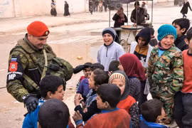 Binh sĩ Nga tại Syria.