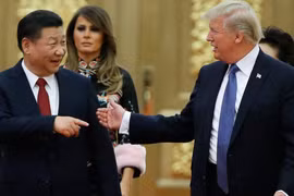 Ông Donald Trump và ông Tập Cận Bình.
