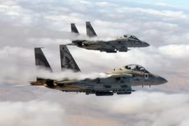 Máy bay F-15I của Israel.