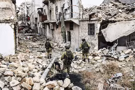Syria đổ nát. 