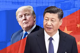 Tổng thống Trump và chủ tịch Trung Quốc Tập Cận Bình.