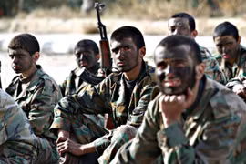 Lực lượng nổi dậy tại Syria.
