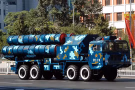 Tên lửa HQ-9B của Trung Quốc.