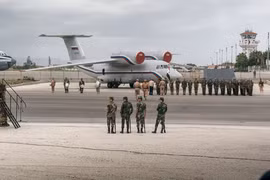 Căn cứ không quân Nga tại Syria.
