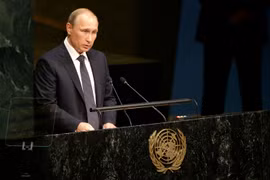 Tổng thống Nga Putin.