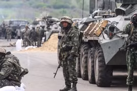 Vùng xung đột đóng băng tại Ukraine.