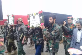 Lính tinh nhuệ Syria tử thương trong vụ không kích.
