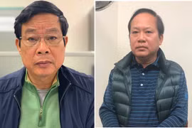 Ông Nguyễn Bắc Son (bên trái) và ông Trương Minh Tuấn (bên phải) - Nguồn: mps.gov.vn