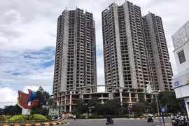 Dự án Nhà ở hỗn hợp HH1 trên đường Nguyễn Thái Học, Tp. Vũng Tàu (Ảnh: Báo Bà Rịa - Vũng Tàu)