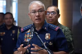 Tướng Oscar Albayalde, người đứng đầu Cảnh sát Quốc gia Philippines (PNP), cho biết ông sẽ chỉ đạo lực lượng thực thi pháp luật nước này điều tra cáo buộc Huawei làm gián điệp cho Trung Quốc. Ảnh: Rapler