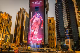 Các tập đoàn châu Á chi đậm cho World Cup 2022 (Ảnh: Getty Images)