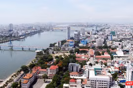 Một góc đô thị ven sông Hàn, TP Đà Nẵng