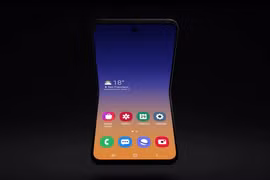 Mô hình Galaxy Fold 2. Ảnh: Gizchina