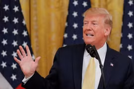 Tổng thống Mỹ Donald Trump. Ảnh: Devdiscourse