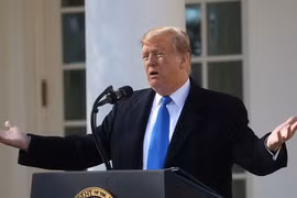 Tổng thống Mỹ Donald Trump. ẢNH: BLOOMBERG