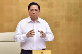 Thủ tướng Phạm Minh Chính nêu rõ việc phục hồi, mở cửa kinh tế phụ thuộc rất lớn vào phòng, chống dịch. 