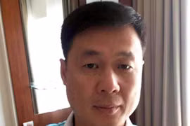 Yin Wen Sheng khi đang làm việc tại công an tỉnh Khánh Hòa - Ảnh: Hồ sơ điều tra của công an