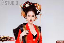 hình ảnh của Ngọc Trinh trong Trinh Đế