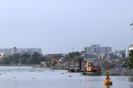 Dự án cải tạo cảnh quan và phát triển đô thị ven sông Đồng Nai có diện tích lấn sông hơn 77.200m2 