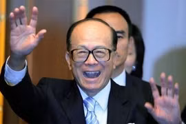 Tỷ phú Li Ka-shing, người giàu nhất châu Á.