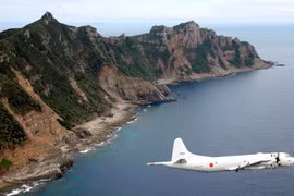 Máy bay tuần tra P-3 Orion của Nhật tại quần đảo Senkaku/Điếu Ngư
