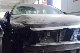 Nhiều trường hợp xe Toyota đâm nát đầu nhưng túi khí không bung - Ảnh minh họa
