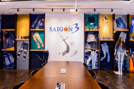 Sài Gòn 3 Group tập trung chính vào 3 lĩnh vực: sản xuất (may mặc), tài chính, bất động sản (Ảnh: SG3 Group)
