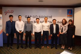 Ảnh chụp tại sự kiện gặp gỡ báo chí ra mắt sản phẩm bảo hiểm chỉ số thời tiết