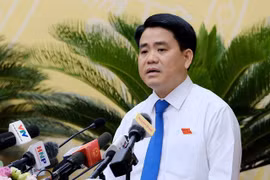Chủ tịch UBND TP. Hà Nội Nguyễn Đức Chung.