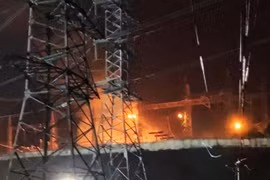 Nhanh chóng xử lý vụ cháy trạm biến áp 500 KV thủy điện Hòa Bình 