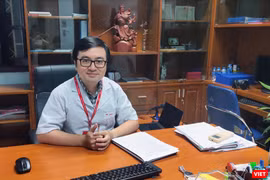 BS. Vũ Quốc Đạt – Giảng viên Bộ môn Truyền nhiễm, Trường Đại học Y Hà Nội (Ảnh - Minh Thuý) 