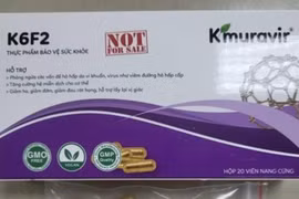 Thực phẩm bảo vệ sức khỏe K6F2 Kmuravir (Ảnh - Cục ATTP)