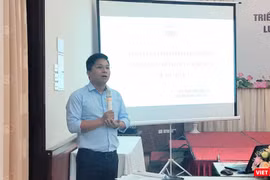 ThS. Trần Ngọc Duy – Vụ Pháp chế, Bộ Y tế (Ảnh: Minh Thúy) 