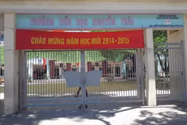 Trường Tiểu học Nguyễn Trãi (Ảnh: facebook Trường Tiểu học Nguyễn Trãi) 