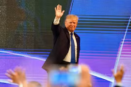 Tổng thống Trump tại Hội nghị Thượng đỉnh APEC diễn ra tại Đà Nẵng. Ảnh: BNG.