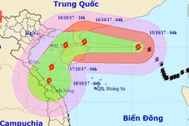 Sáng 16/10 không khí lạnh đã ảnh hưởng đến phía Đông Bắc Bộ và một số nơi thuộc phía Tây Bắc Bộ và bắc Trung Bộ. Ảnh: TT DBKTTVTU