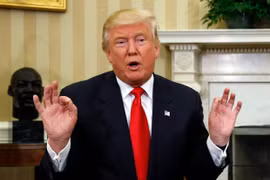 Tổng thống Mỹ Donal Trump. Ảnh: Nhà Trắng