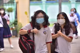 Thí sinh tham dự kỳ thi tốt nghiệp THPT 2021 - Ảnh: Báo Tuổi trẻ 