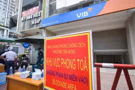 Phong toả địa điểm liên quan đến các ca dương tính mới trên địa bàn TP.HCM (Ảnh: CDC TP.HCM) 