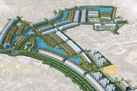 Phối cảnh dự án Khu đô thị Nam Minh Phương (Nguồn: Licogi 14)
