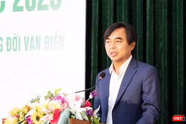 TS.KTS Tô Văn Hùng, Chủ tịch Hội Kiến trúc sư Đà Nẵng phát biểu tại Trại sáng tác kiến trúc 2025