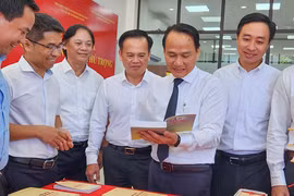 Lãnh đạo Thành uỷ Đà Nẵng tham quan không gian văn hóa Tổng Bí thư Nguyễn Phú Trọng tại Đà Nẵng