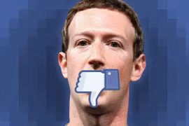 Trước khi Facebook báo cáo tình hình kinh doanh đi xuống khiến giá cổ phiếu công ty giảm 20%, các nhà đầu tư đã có đề xuất yêu cầu Mark Zuckerberg rời vị trí Chủ tịch Facebook (Ảnh: Business Insider)