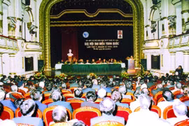 Toàn cảnh Đại hội lần thứ V của Liên hiệp các Hội Khoa học và Kỹ thuật Việt Nam