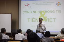 Đưa tiếng Việt vào máy tính là công việc đầu tiên của CNTT tại Việt Nam